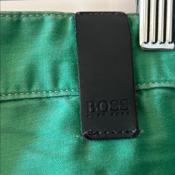 Hugo Boss Spring Green Denim / Chino Pants - Picture 8 of 10